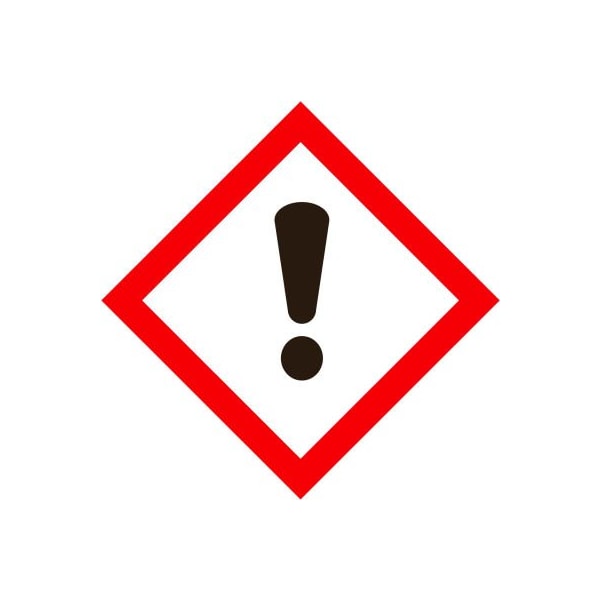 Top Tape And Label. INCOM GHS inExclamation Markin Pictogram Placard, 10-3/4in x 10-3/4in - 100/Pkg GHS1272 - main